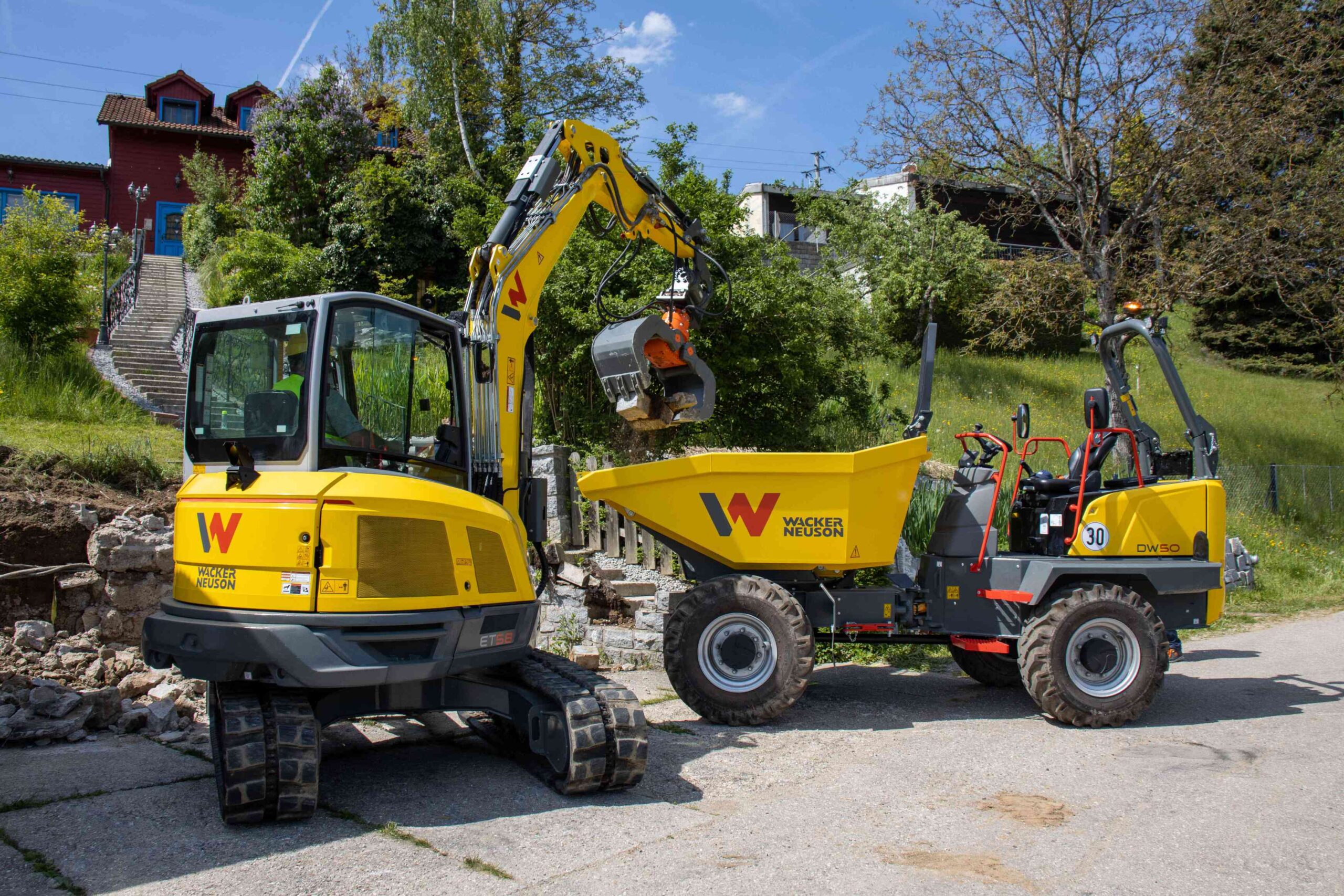 Wacker Neuson ET58 Kettenbagger 2023 Baumaschine Wacker Neuson ET58 Kettenbagger 2023 Baumaschine