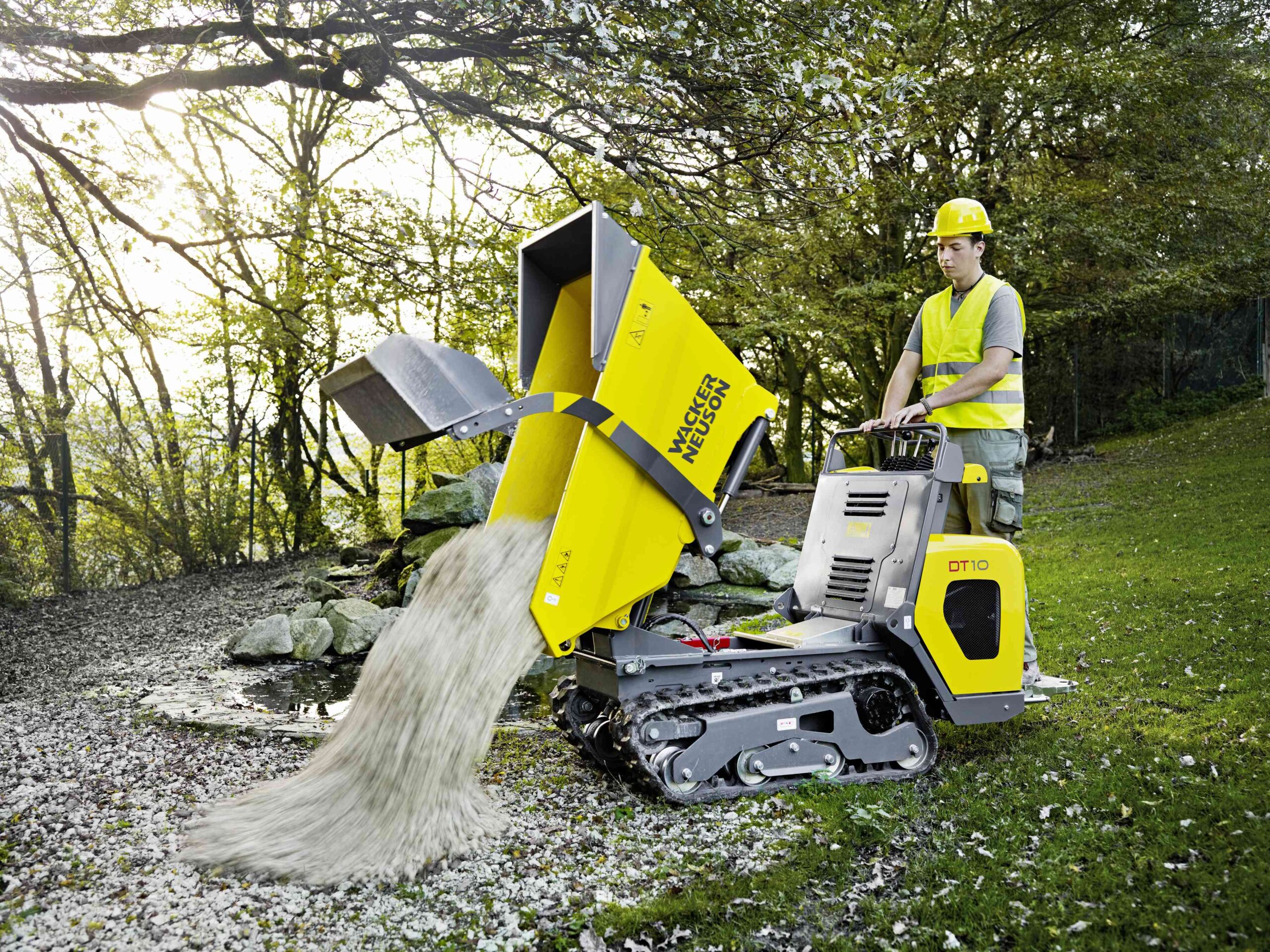 Wacker Neuson Kettendumper DT10 Baumaschine