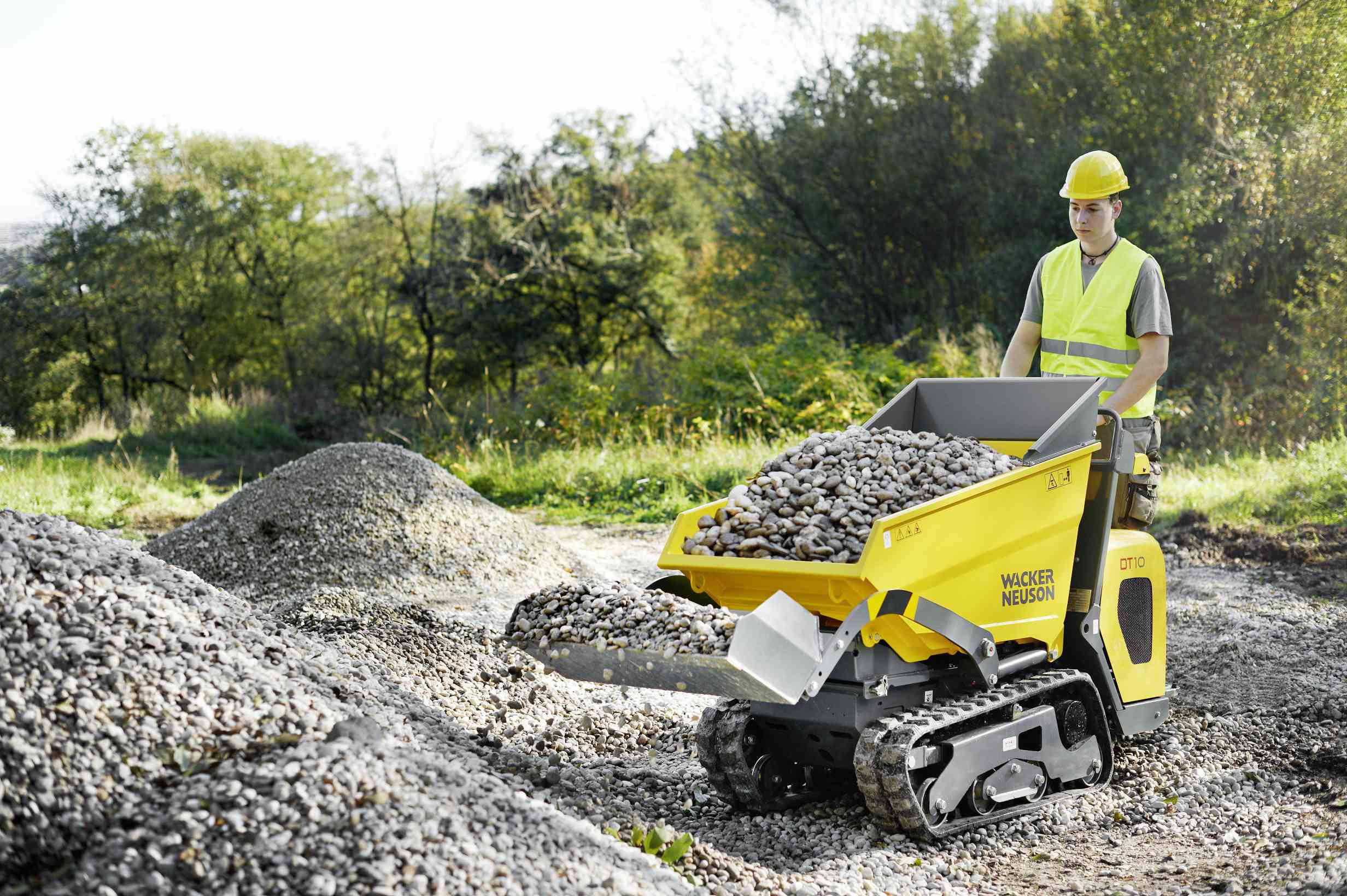 Wacker Neuson Kettendumper DT10 Baumaschine