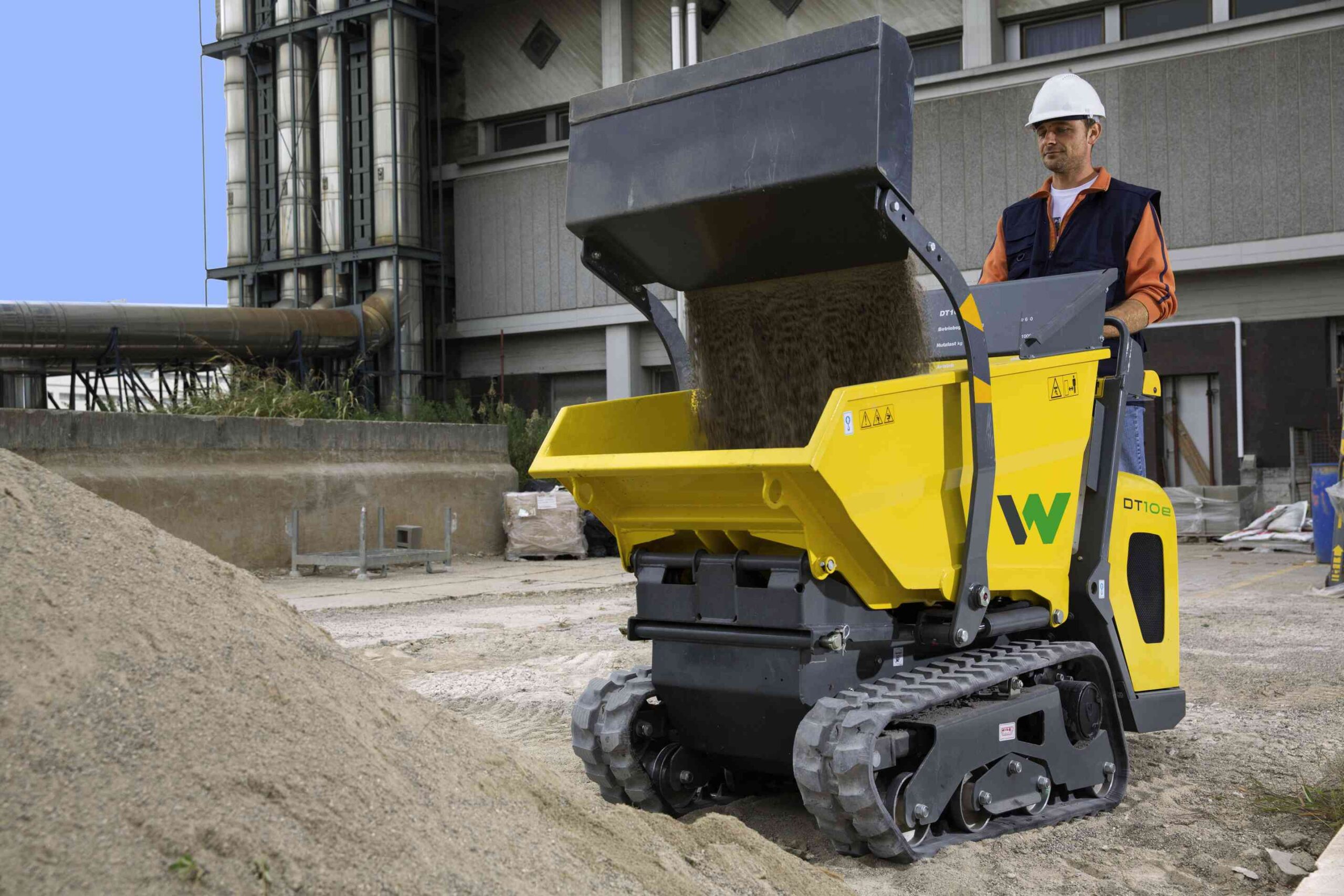 Wacker Neuson Kettendumper DT10e Baumaschine Wacker Neuson Kettendumper DT10e Baumaschine