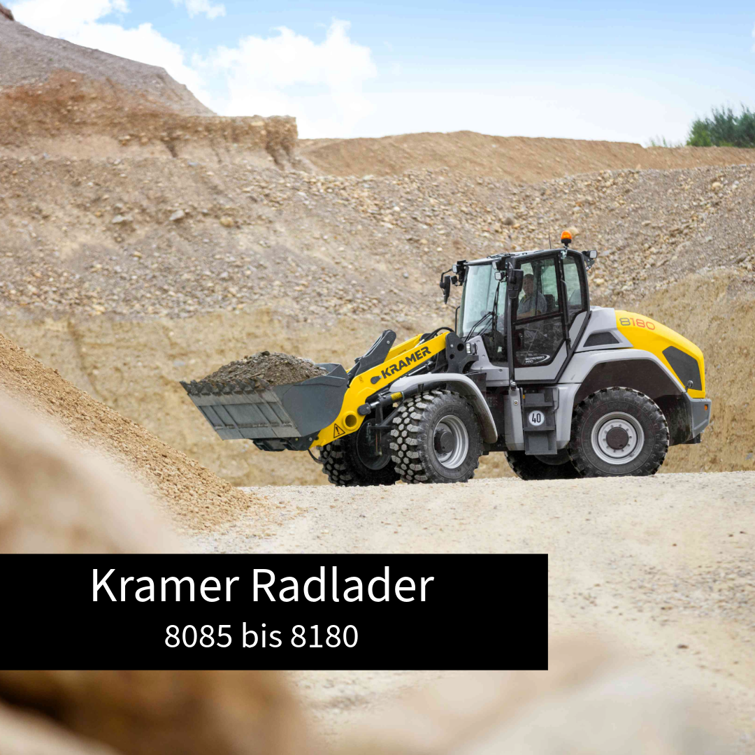 Kramer Radlader 8085 bis 8180 KAchel