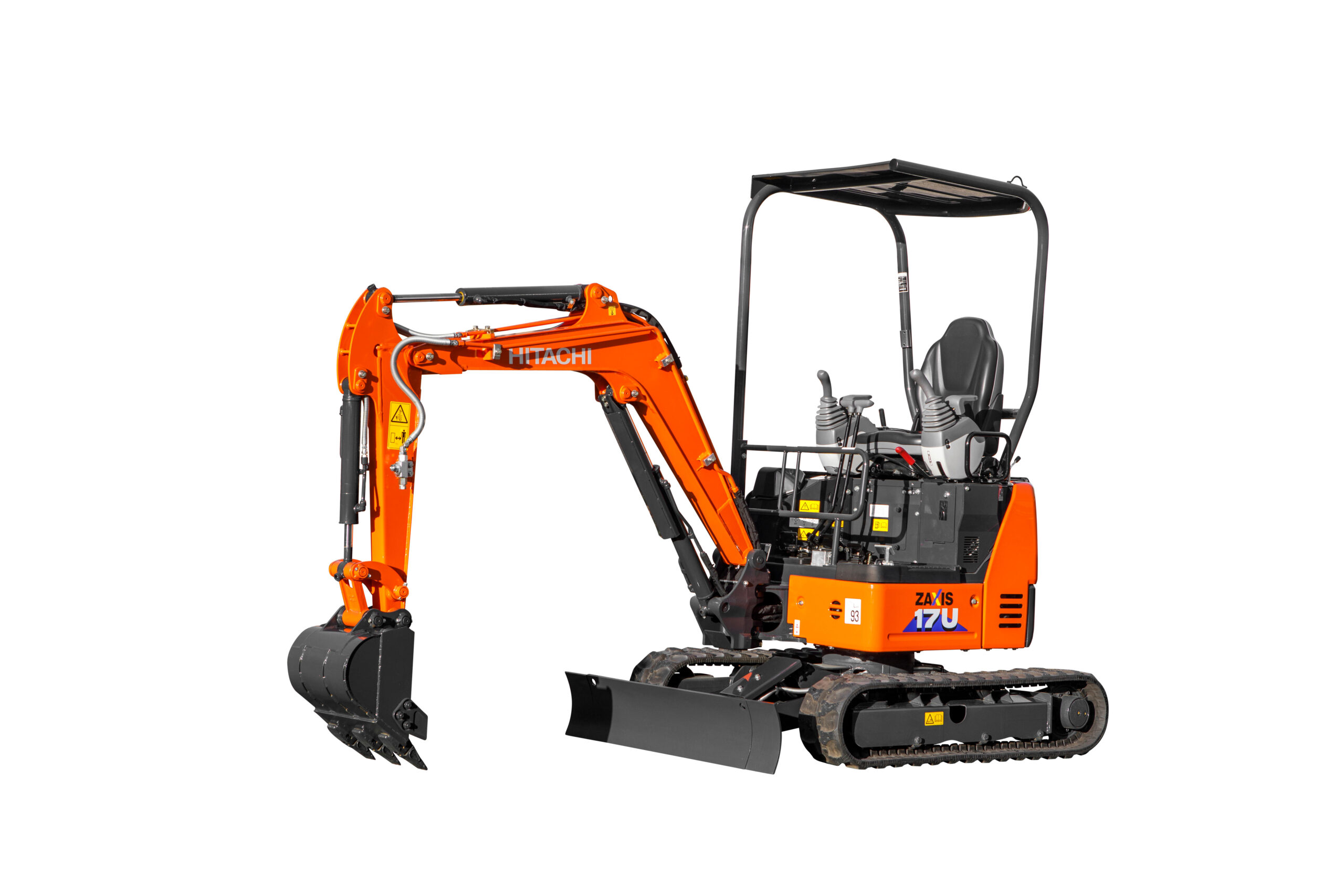 Hitachi ZX17U-6 Kettenbagger Baumaschinen 2024
