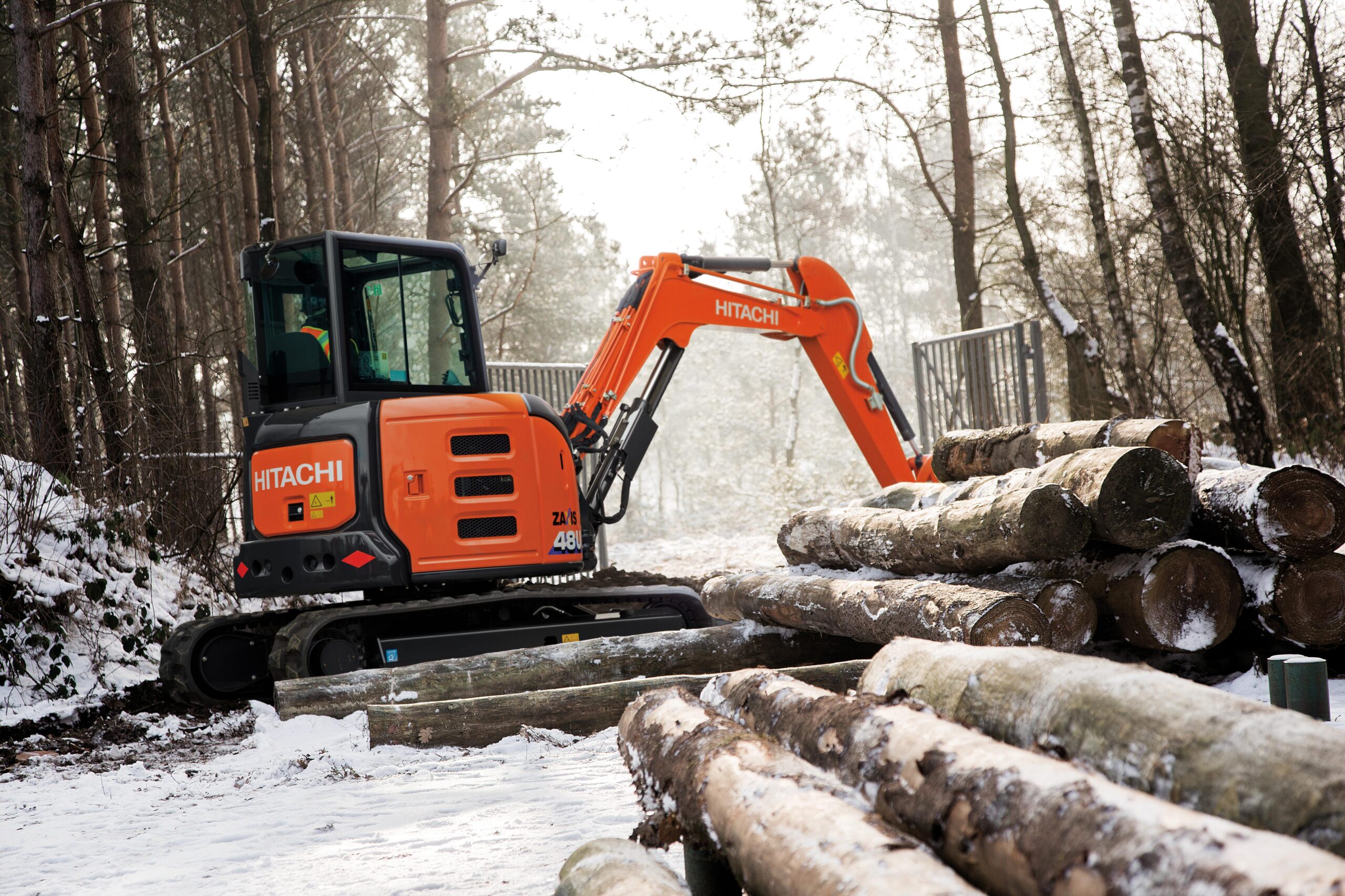 Hitachi ZX48U-6 Kompaktbagger Baumaschine 2024 Hitachi ZX48U-6 Kompaktbagger Baumaschine 2024