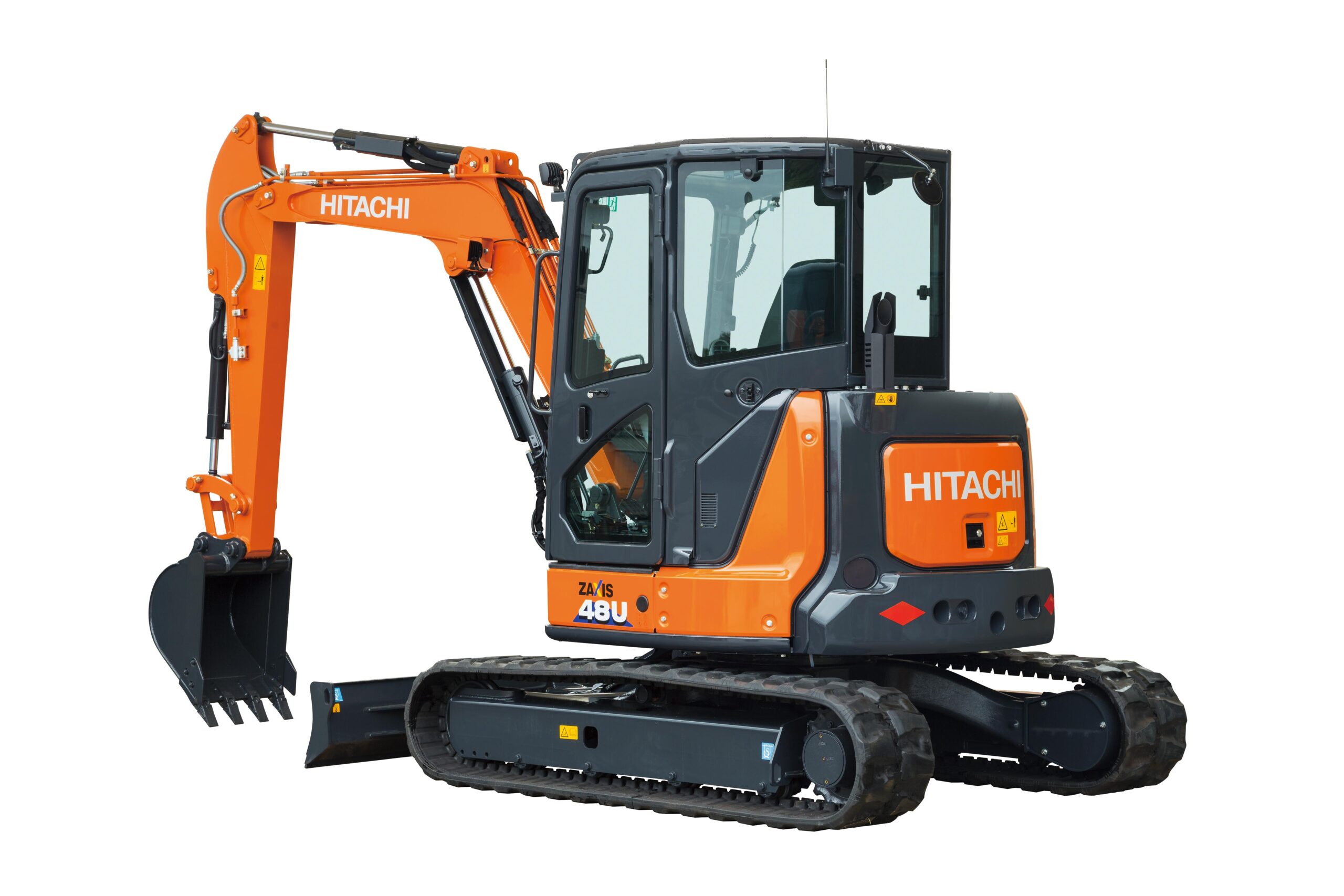 Hitachi ZX48U-6 Kompaktbagger Baumaschine 2024