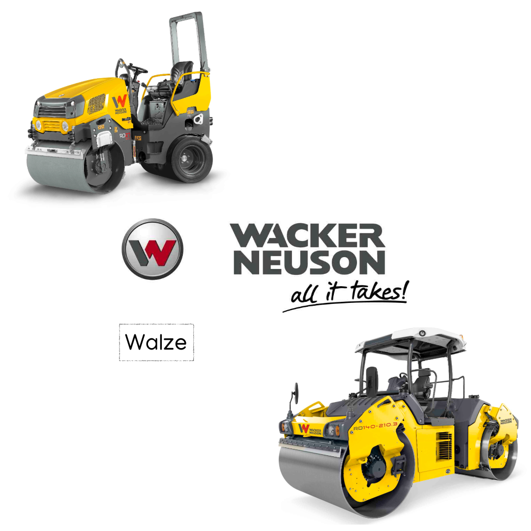 Kachel Wacker Neuson Produkt Walzen Kachel Wacker Neuson Produkt Walzen