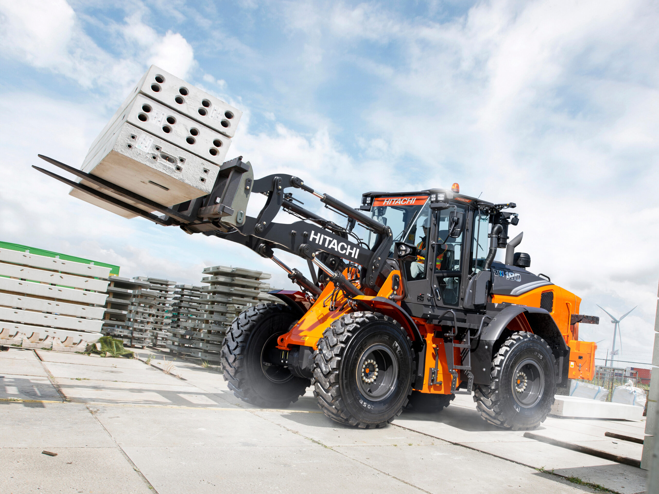 Hitachi ZW180-7 Radlader 2024 Baumaschine