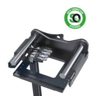 SQ60-4 Adapterplatte für interne Schläuche