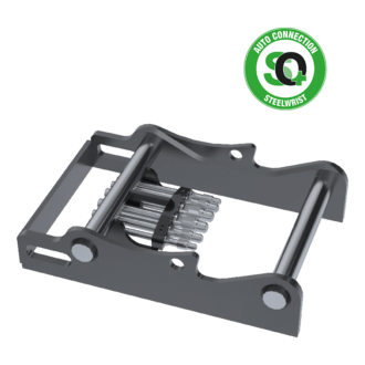 SQ70 angeschweißter Adapter Flach