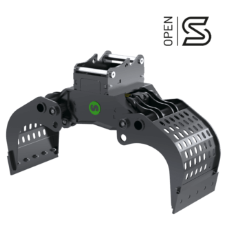 Sortiergreifer Steelwrist Baumaschine Hydraulische Anbaugeräte 2025