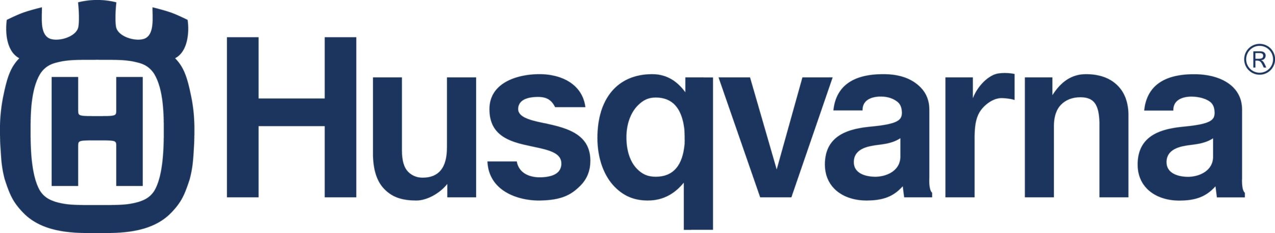 HUS Logo Landscape blau auf weiss