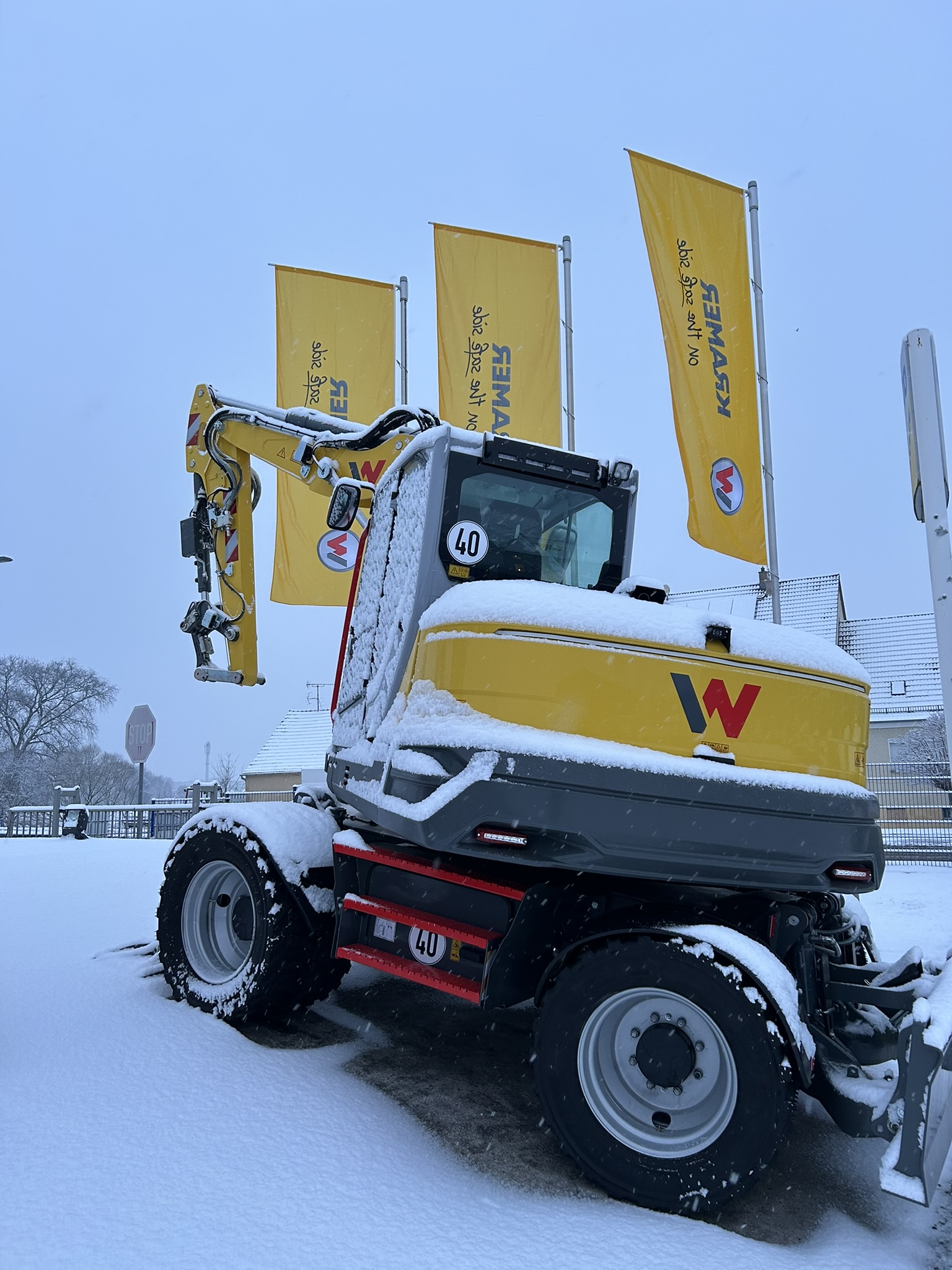 Wacker Neuson EW100 Mobilbagger Bild