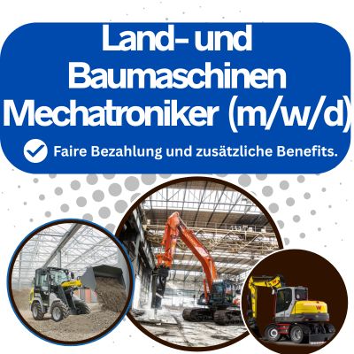 Stellenanzeige Land-und Baumaschinen Mechatroniker