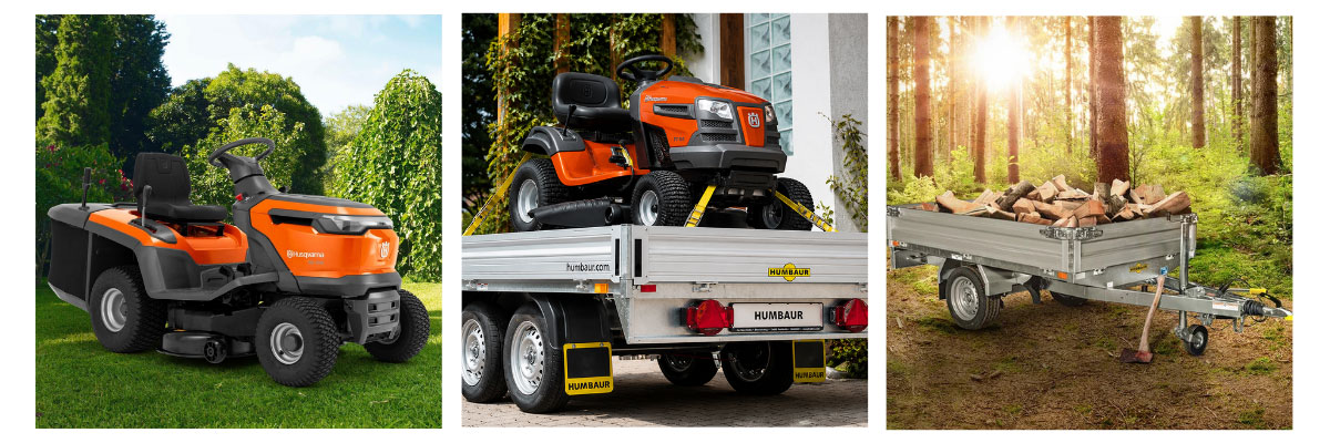 Kommunaltechnik Humbaur Husqvarna