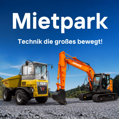 mietpark-mietgeraete-miete Vermietung Nutzfahrzeuge Baumaschinen