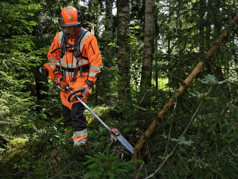 Husqvarna Hochentaster 530i PX im Einsatz