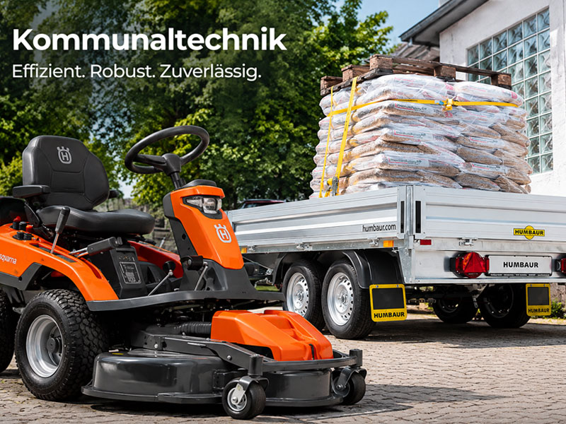 Kommunaltechnik Humbaur Husqvarna